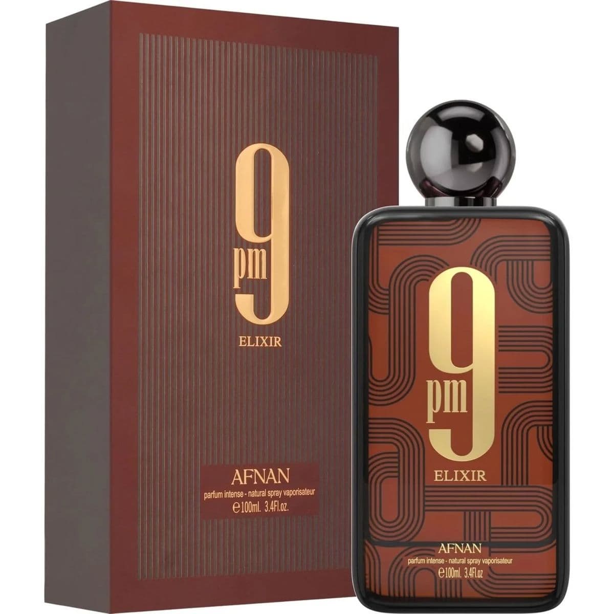 Afnan 9 PM Elixir 100 ml eau de parfum