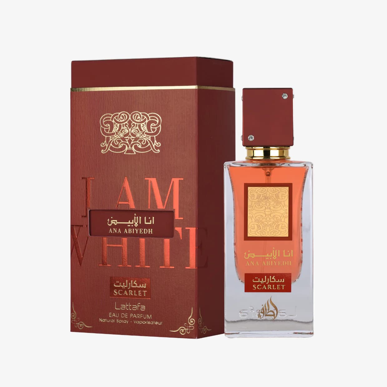 Lattafa Ana Abiyedh Scarlet 60 ml eau de parfum