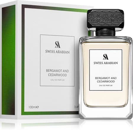 Bergamot and Cedarwood by Swiss Arabian 100 ml Eau de Parfum