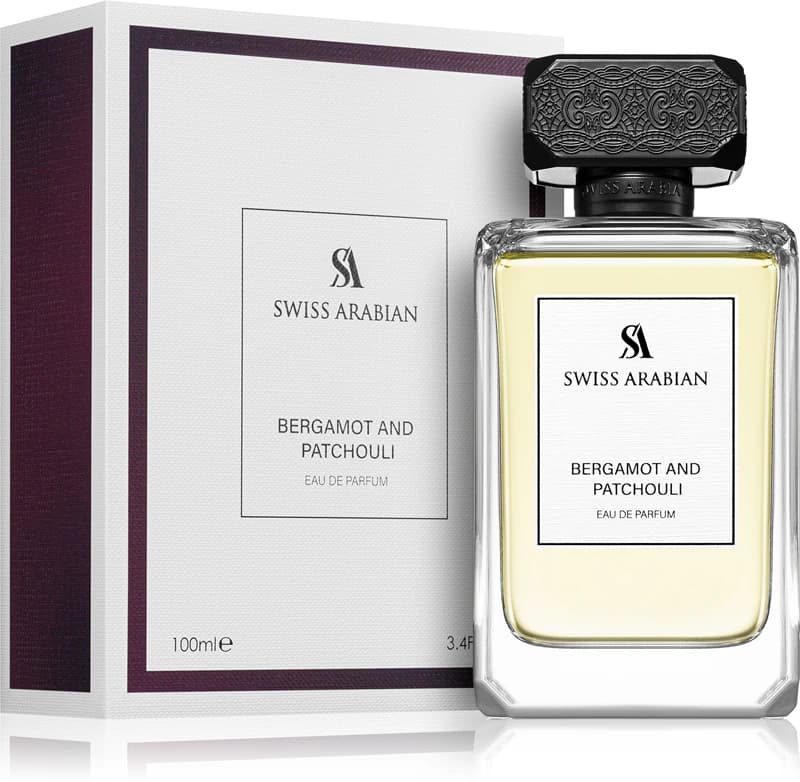 Bergamot and Patchouli by Swiss Arabian 100 ml Eau de Parfum