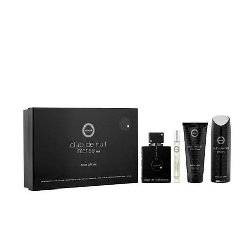 ARMAF CLUB DE NUIT INTENSE MAN GIFT SET + BODY SPRAY 4 PCS